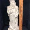 Tall Wood Carved Santa