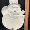 Carrot Nose Snowman Plate