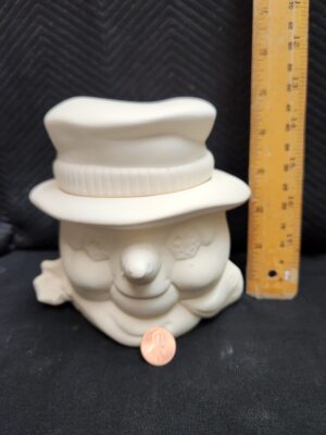 Snowman Jar