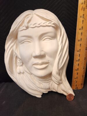 Female Native American Wall Hanging
