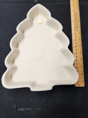 Fluffy Tree Cookie Plate